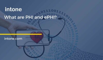 What are PHI and ePHI?