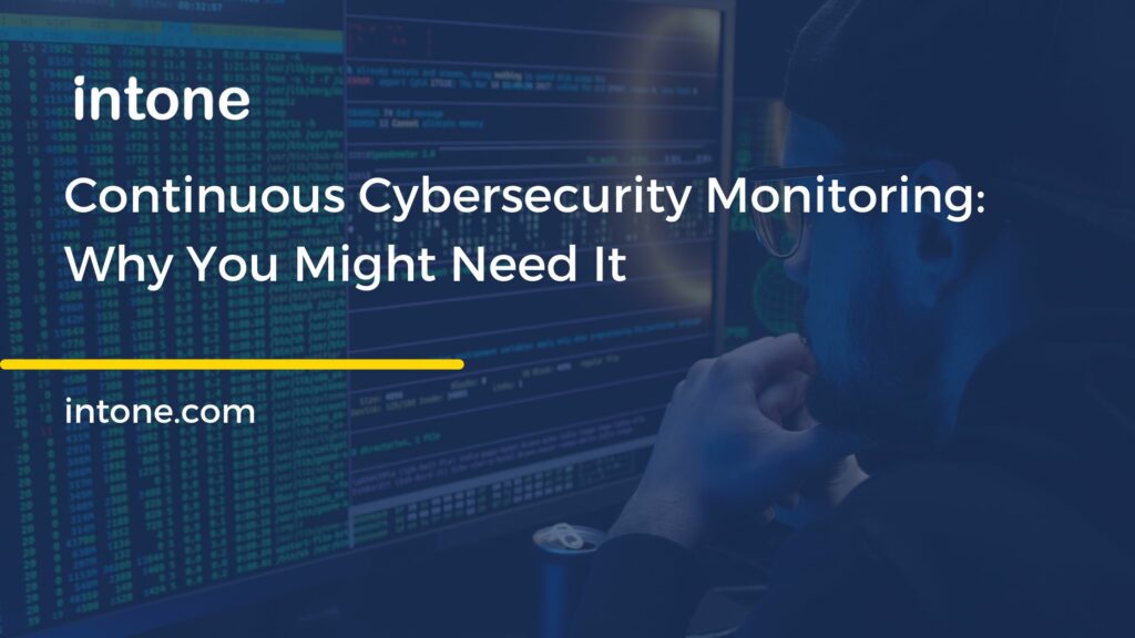 continuous cybersecuirty monitoring