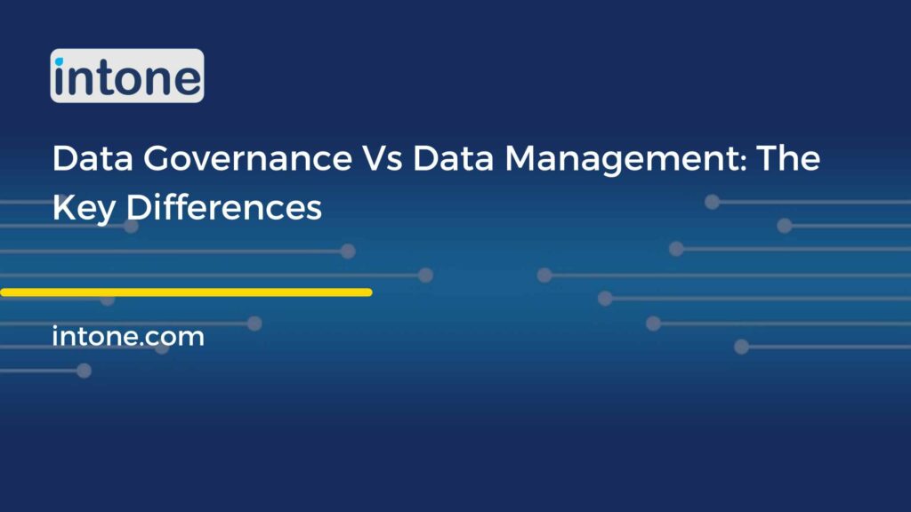 data management vs data governance