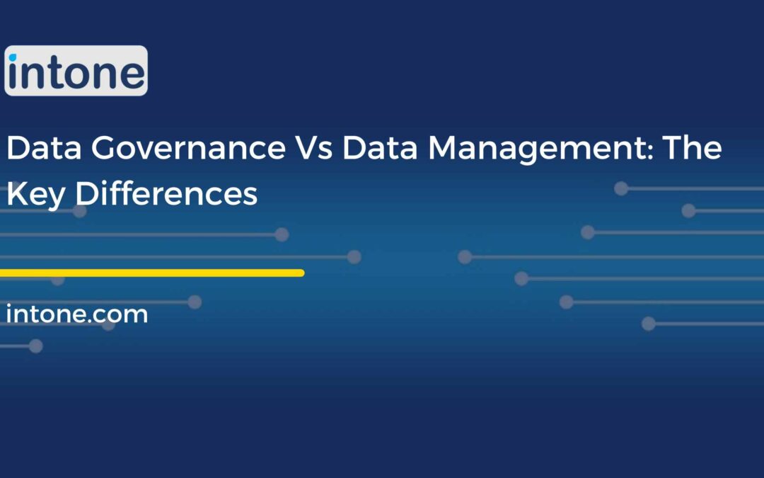 data management vs data governance