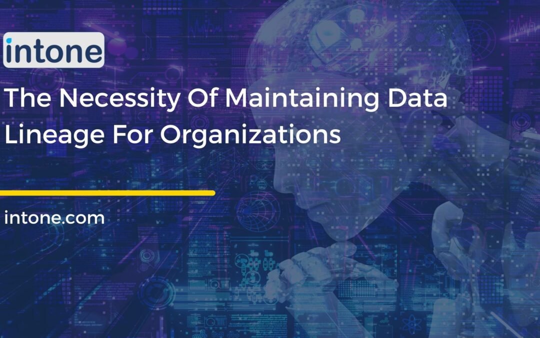 The necessity of maintaining data lineage for organisations.