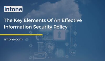 The Key Elements Of An Effective Information Security Policy