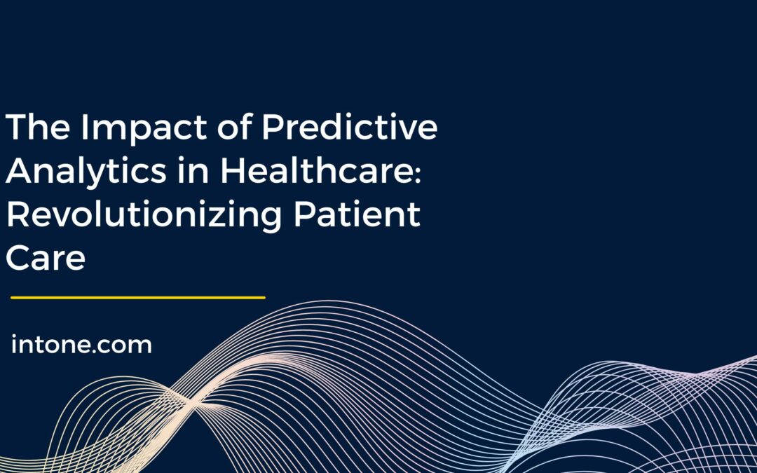 Predictive analytics in healthcare