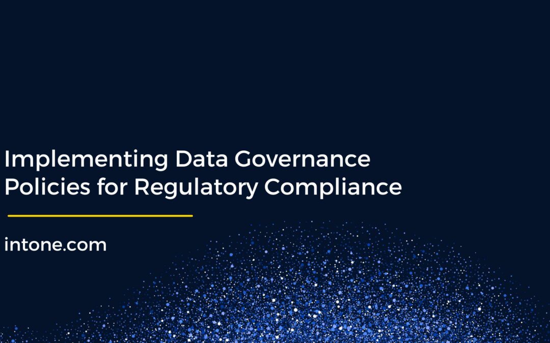Data governance policies