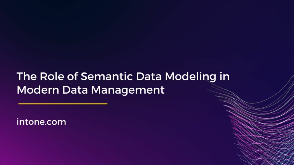 semantic data modeling